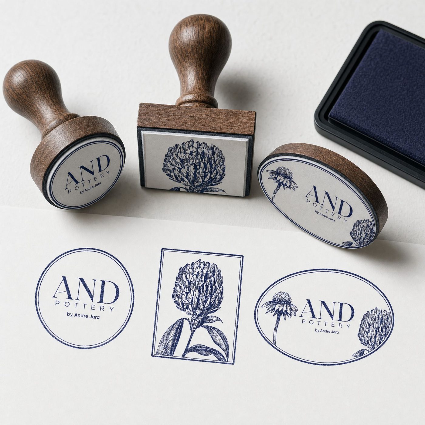 And Pottery · Timbres de madera
