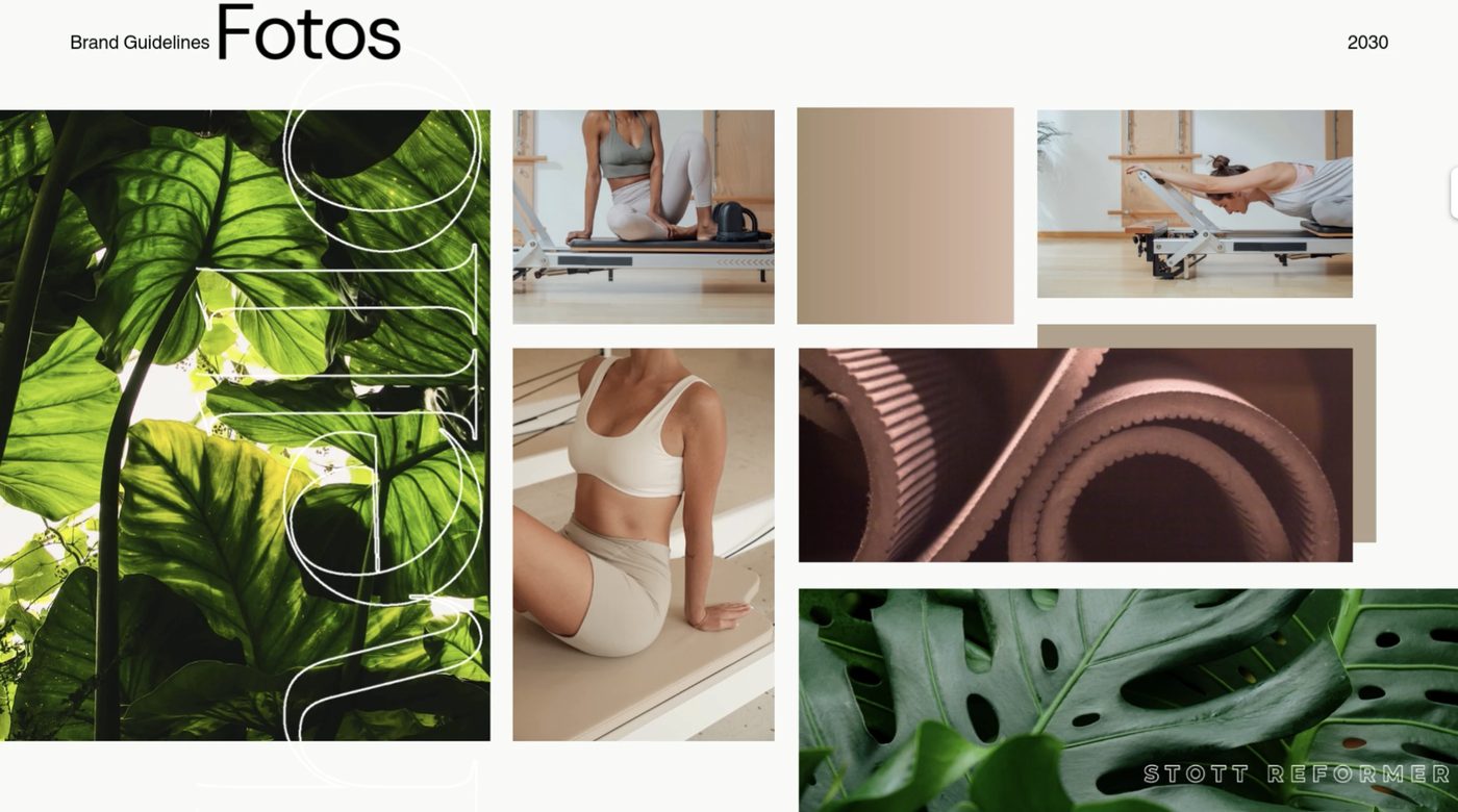 Hello Pilates · Variaciones de logo